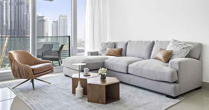 Others WelHome - Luxury Apartment Facing Burj Khalifa With Terrace