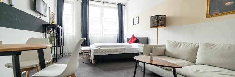 อื่นๆ FULL HOUSE Hotel Nürnberg - shared bath & kitchen