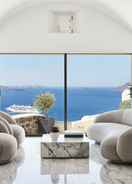 บริเวณนั่งเล่นที่ล็อบบี้ Canaves Oia Suites