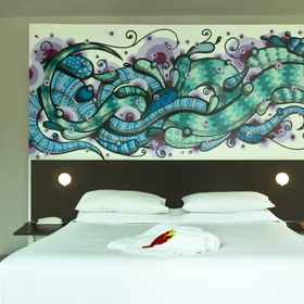 Primary image1塗鴉別墅旅館,Second Beach飯店