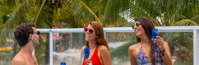 其他 Sambass lounge beach cafe & Pousada