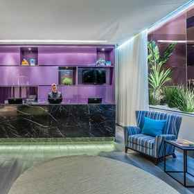 Lobby 1 Blue Tree Towers Bauru, โรงแรม & ที่พัก Edhegal Aparicio B Londo Square