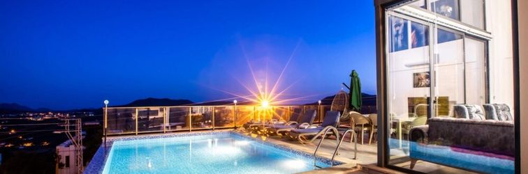 Khác Triplex Villa With Sauna Pool and Sea View in Kas