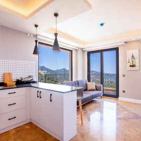 ภาพหลัก 1 Luxury Flat w Jacuzzi and Amazing Sea View in Kas, Düşler Evim Kaş Hotels