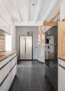 Dapur peribadi Green Buildings Ferienwohnung Herscheid-sauerland