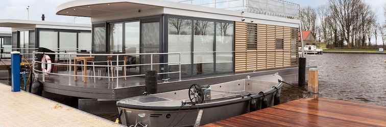 Khác Luxury Houseboat With Roof Terrace and Stunning Views Over the Sneekermeer