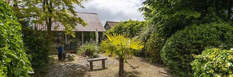 Others Romantic Chalet With Tropical Garden Near Wilhelminadorp