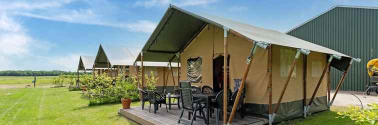 Others Attractive Tent Lodge in Zwiggelte With Garden