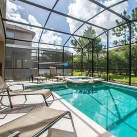 Primary image 1 ใกล้กับคลับเฮาส์, สระว่ายน้ำ & จากุซซี่-7031sr บ้าน 6 ห้องนอน โดย RedAwning, โรงแรม & ที่พัก Polk County