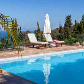 Room 1 Villa Casa Azul in Agios Nikitas, Faneromeni Monastery Hotels