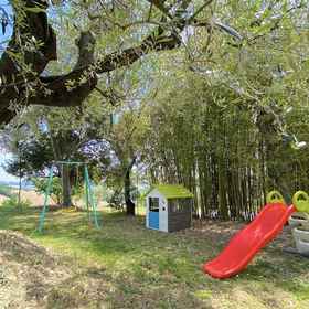 Children's area 1 Historic Farmhouse With Private spa in Senigallia few Minutes From the Beach 4p, Monte San Vito Apartments
