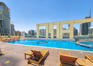 Others 4 Stylish 1br Extra Bed With Burj Khalifa View