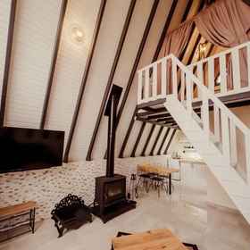 Interior entrance1Pop Suit Bungalow,Kartepe滑雪中心飯店