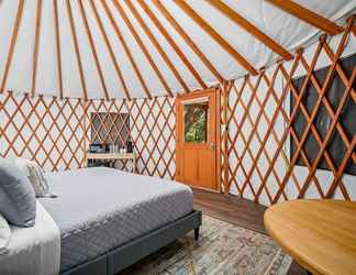 Lainnya 2 Ot 3515h Texas Yurt Haus: Horned Frog 1 Bedroom Cabin by Redawning