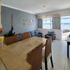 Primary image1Guarujá Tombo 海灘上的沙灘之家 (5-E),渔业博物馆飯店