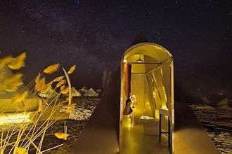 其他 4 Dunhuang Dreammaker Windy Desert Wild Luxury Star Watching Camp