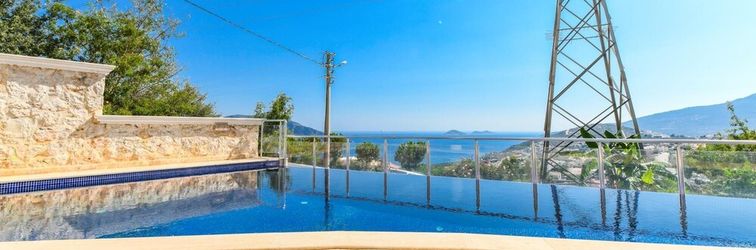 기타 Gorgeous Sea View Flat With Pool in Antalya Kalkan