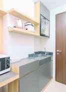 ครัวส่วนตัว Minimalist And Good Deal Studio Transpark Cibubur Apartment