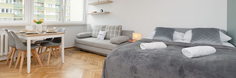 Lainnya Sunny Studio Warsaw by Renters