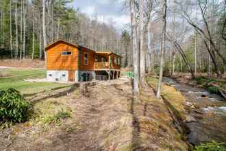 อื่นๆ 4 Creekside Log Cabin in Pisgah Forest