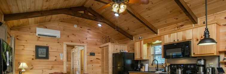 Khác Creekside Log Cabin in Pisgah Forest