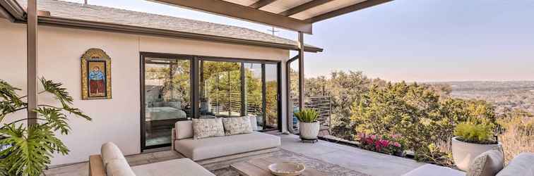 Others Luxe Mid-century Austin Home w/ Canyon Views