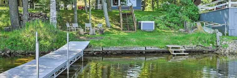 Lainnya White Lake Home W/patio, Fire Pit, Boat Dock!