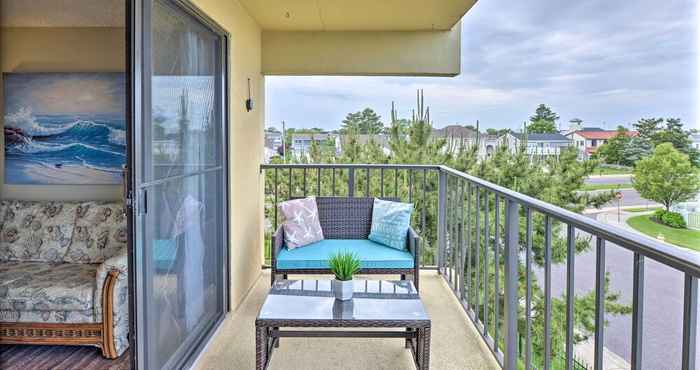 Lainnya Beautiful Brigantine Condo w/ Patio & Beach Access