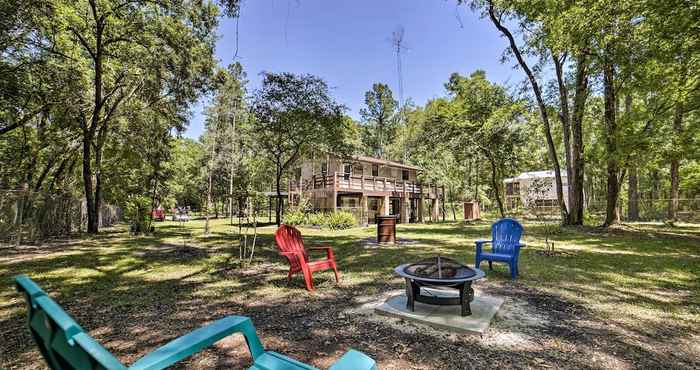 อื่นๆ 1 ½ Acre O'brien Home With Fire Pit - Near River!