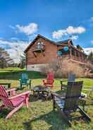 Imej utama Pet-friendly Poconos Cabin: Deck & Fire Pit!