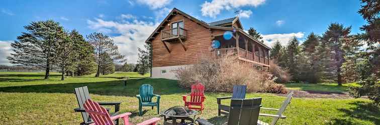 Khác Pet-friendly Poconos Cabin: Deck & Fire Pit!