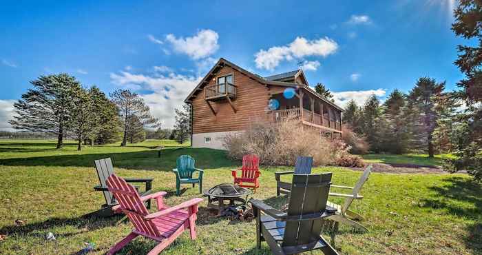 Khác Pet-friendly Poconos Cabin: Deck & Fire Pit!