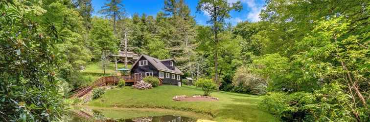 Lainnya Enchanting Highlands Cottage With Pond & Falls!