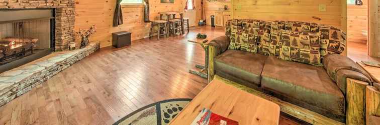 Lainnya Smoky Mountain Cabin Hideaway With Fire Pit!