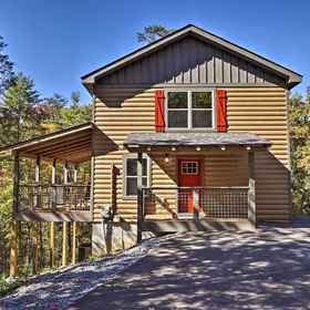 Primary image 1 Pigeon Forge Cabin w/ Hot Tub: 1 Mi to Parkway, Hatfield and McCoy Dinner Show Hotels