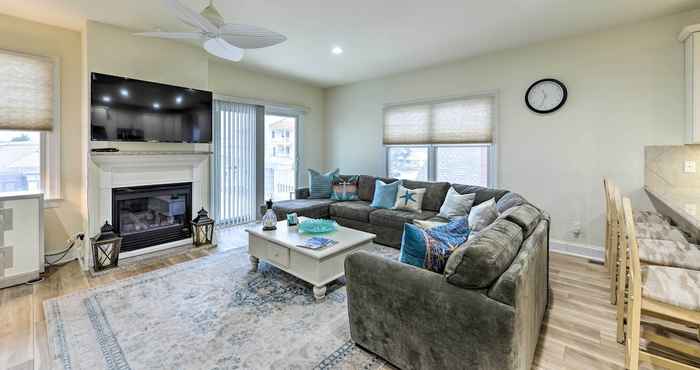 Khác Sunny Brigantine Townhome: Walk to Beach