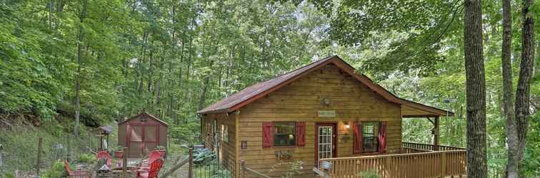 Others Cozy Murphy Hideout w/ Fire Pit & Forest View