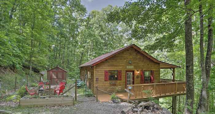 Others Cozy Murphy Hideout w/ Fire Pit & Forest View