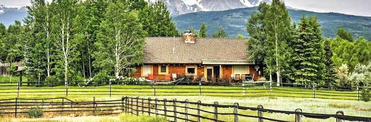 Lainnya Snowmass Home w/ Hot Tub, Fireplace, & Mtn Views!