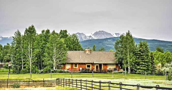 Lainnya Snowmass Home w/ Hot Tub, Fireplace, & Mtn Views!