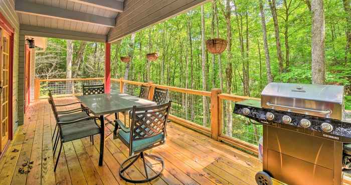 Lainnya Secluded Otto Cabin w/ Fire Pit + Scenic Deck