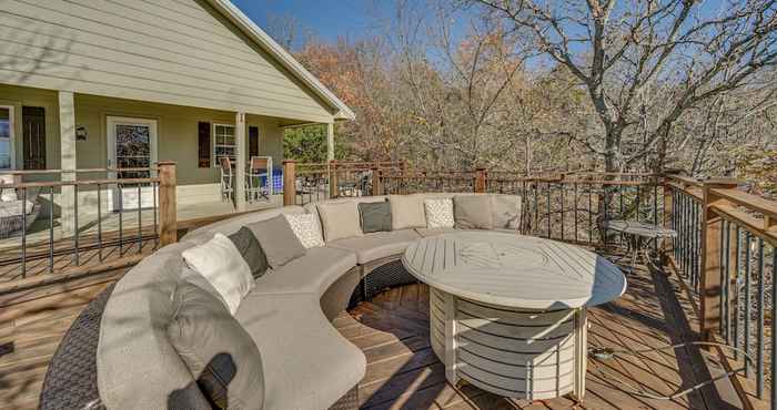 Lainnya Secluded Tuskahoma Retreat w/ Deck & Views!