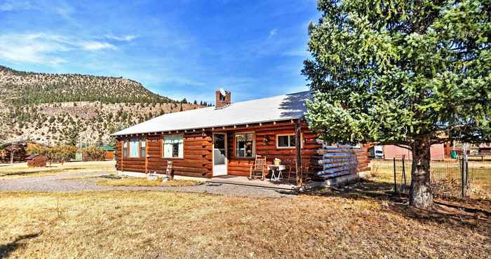 Lainnya South Fork Log Cabin w/ Beautiful Mountain Views!