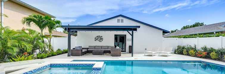 Others Chic Beach Home w/ Heated Pool: 1 Mi to Ocean!