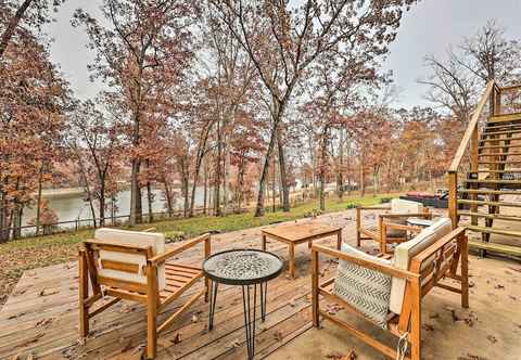 Others Lakefront Rogers Getaway w/ Hot Tub & Deck!