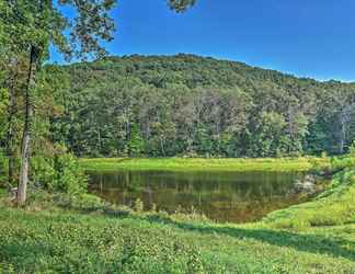 Others 2 Hillside Cabin on 43 Acres w/ Private Lake & View!