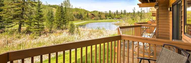 Others Condo on 1st Green w/ Deck at Schuss Mountain!