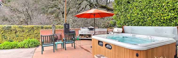 Khác Wine Country Retreat at Private Creekside House!