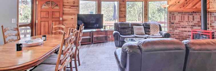 Lain-lain Idyllic Frazier Park Cabin: Views, Pool Table