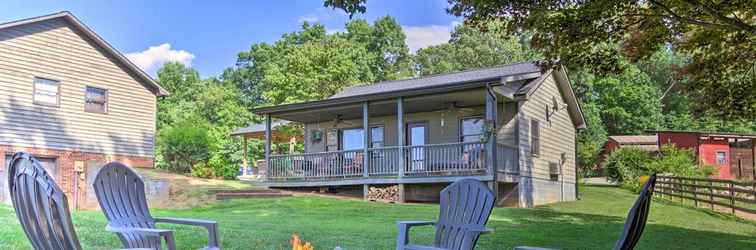 Lainnya Cabin at Lambfarm Horses w/ Fire Pit + Deck